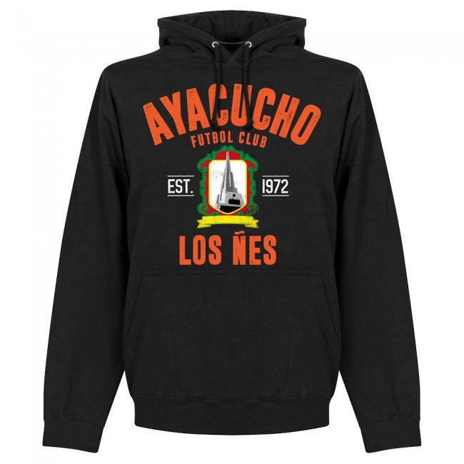 Ayacucho Established Hoodie - Black - Terrace Gear