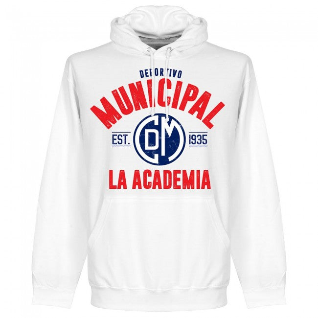Deportivo Municipal Established Hoodie - White - Terrace Gear