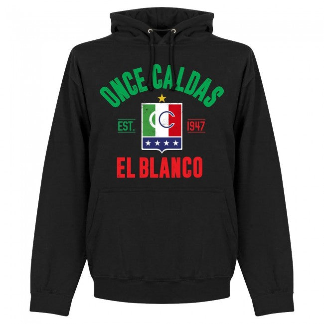 Once Caldas Established Hoodie - Black - Terrace Gear