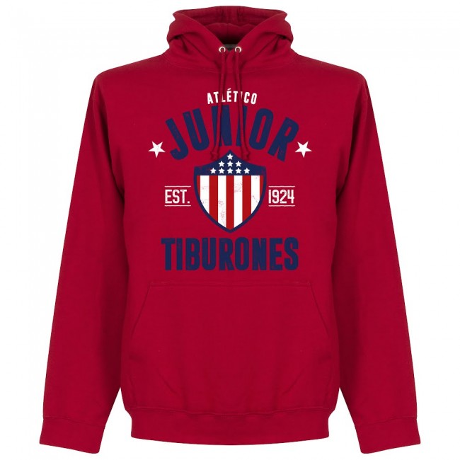 Junior Established Hoodie - Red - Terrace Gear
