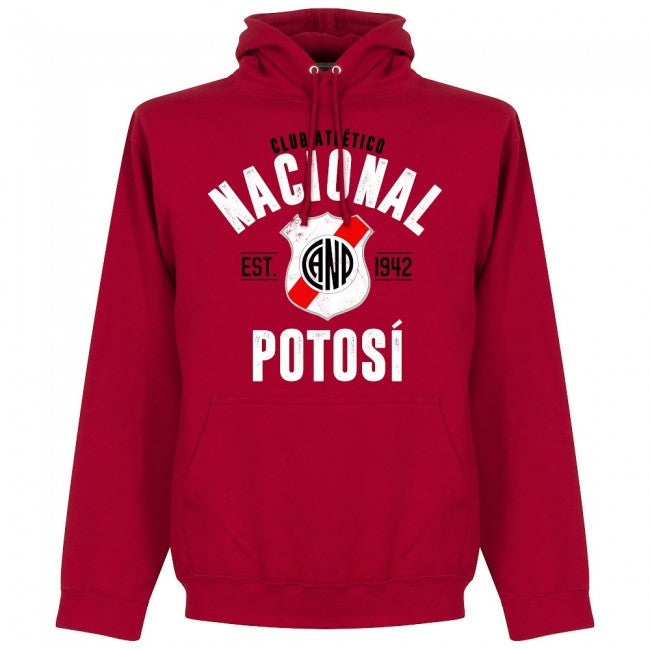 Nacional Potosi Established Hoodie - Red - Terrace Gear