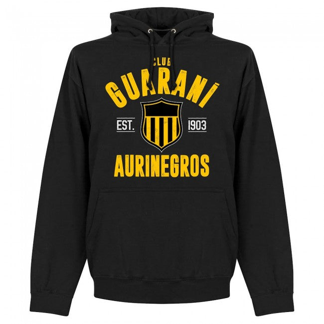 Guarani Established Hoodie - Black - Terrace Gear