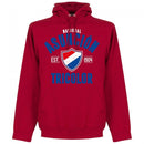 Club Nacional Established Hoodie - Red - Terrace Gear