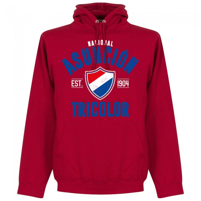 Club Nacional Established Hoodie - Red - Terrace Gear
