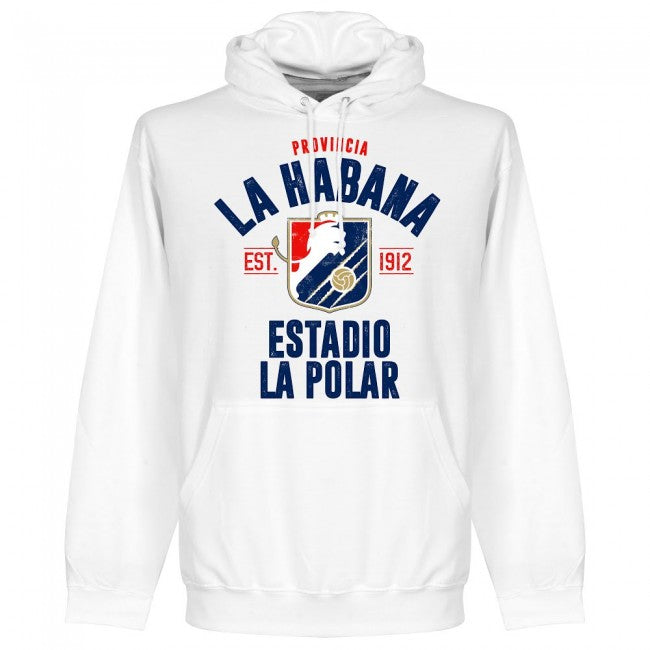 La Habana Established Hoodie - White - Terrace Gear