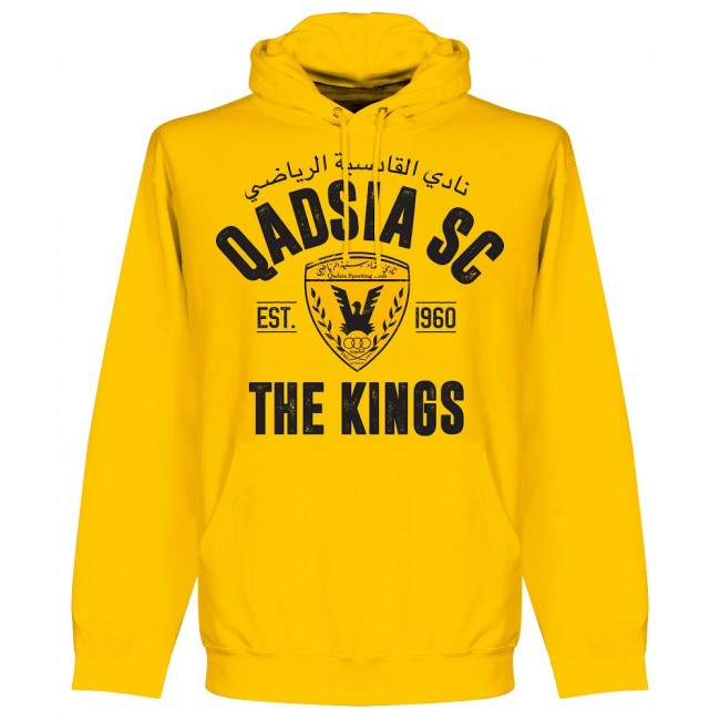 Qadsia Established Hoodie - Yellow - Terrace Gear