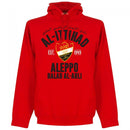 Al-Ittihad Established Hoodie - Red - Terrace Gear