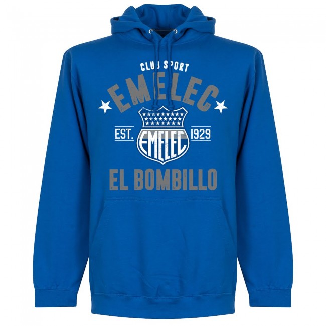 Emelec Established Hoodie - Royal - Terrace Gear