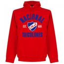 Nacional Established Hoodie - Red - Terrace Gear