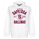 Deportivo Saprissa Established Hoodie - White - Terrace Gear