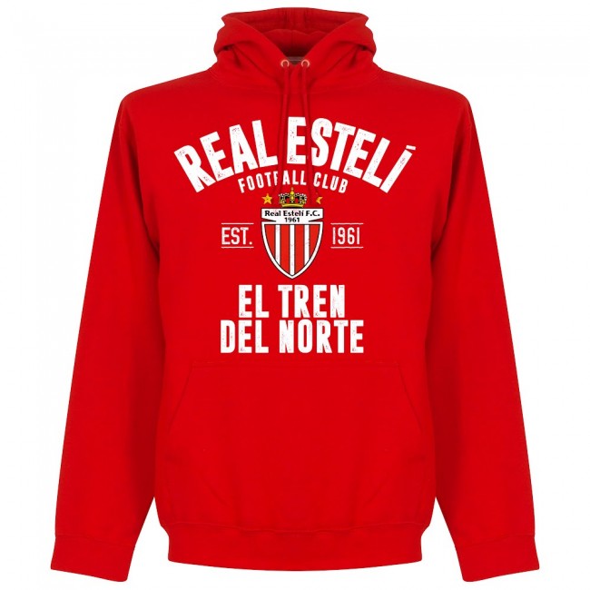 Real Esteli Established Hoodie - Red - Terrace Gear