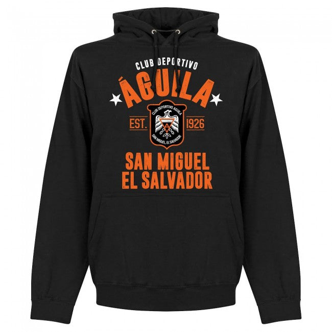 Club Deportivo Aguila Established Hoodie - Black - Terrace Gear