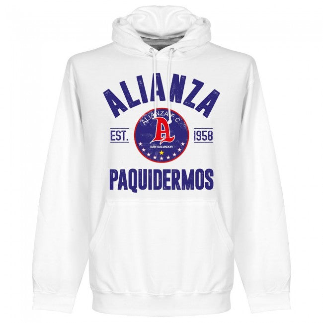 Alianza Established Hoodie - White - Terrace Gear