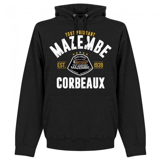 Mazembe Established Hoodie - Black - Terrace Gear