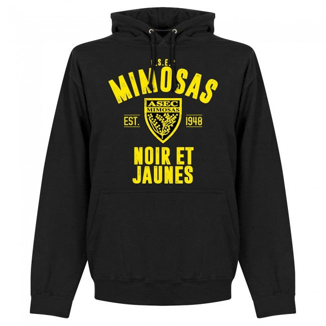 ASEC Mimosas Established Hoodie - Black - Terrace Gear