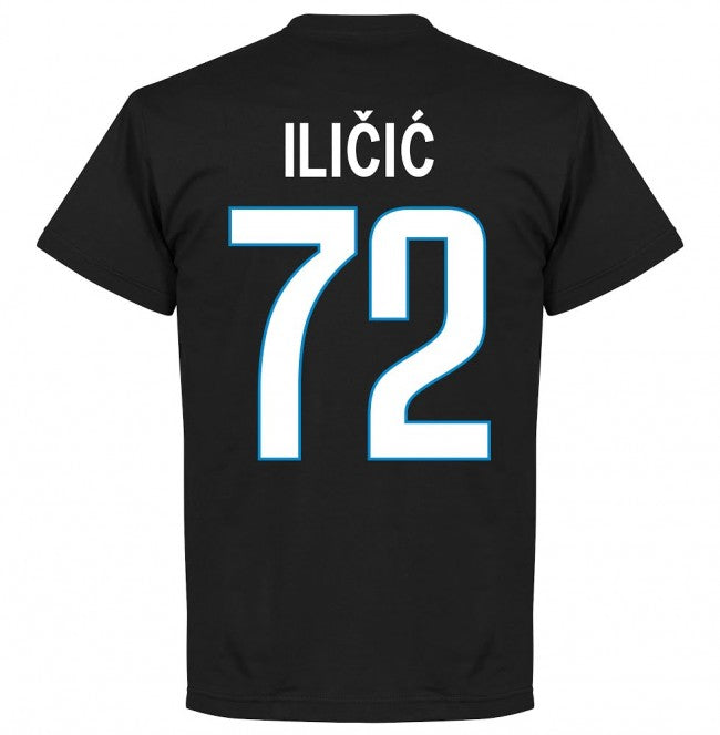 Atalanta Ilicic 72 Team T-shirt - Black
