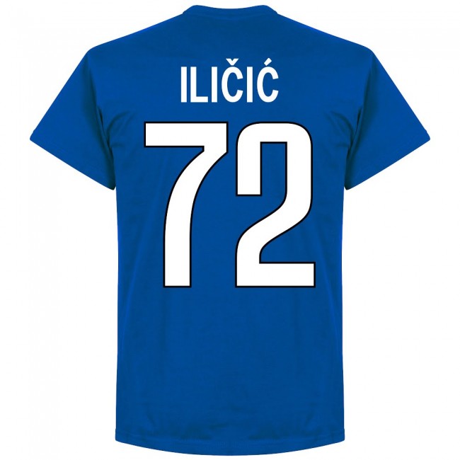 Atalanta Ilicic 72 Team T-shirt - Royal