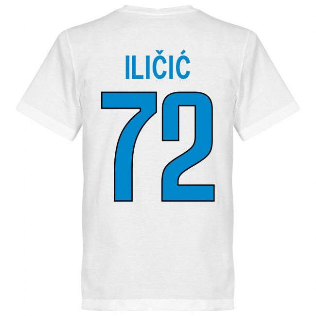 Atalanta Ilicic 72 Team T-shirt - White