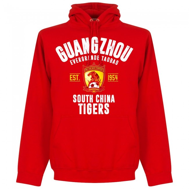 Guangzhou Established Hoodie - Red - Terrace Gear