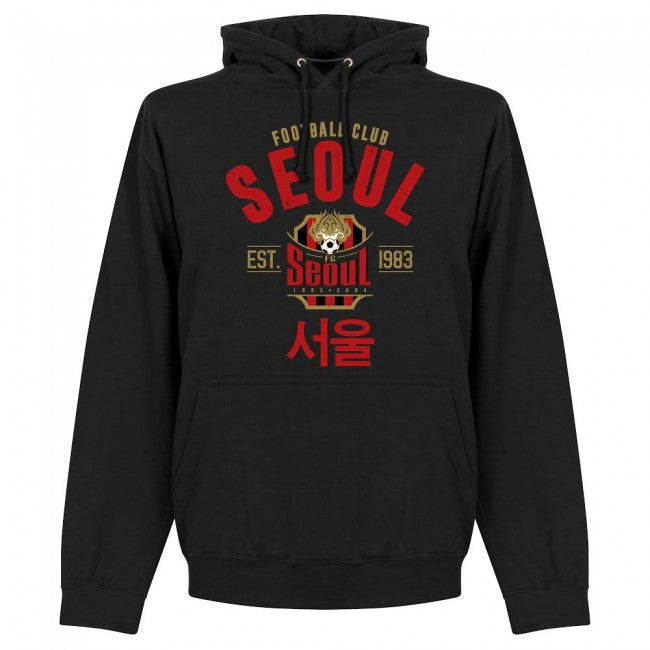 FC Seoul Established Hoodie - Black - Terrace Gear