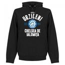 Unirea Urziceni Established Hoodie - Black - Terrace Gear