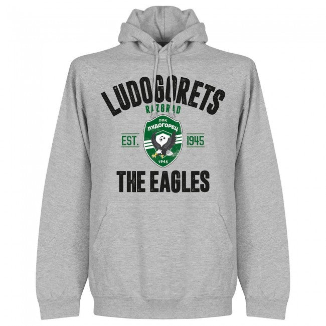 Ludogorets Established Hoodie - Grey - Terrace Gear