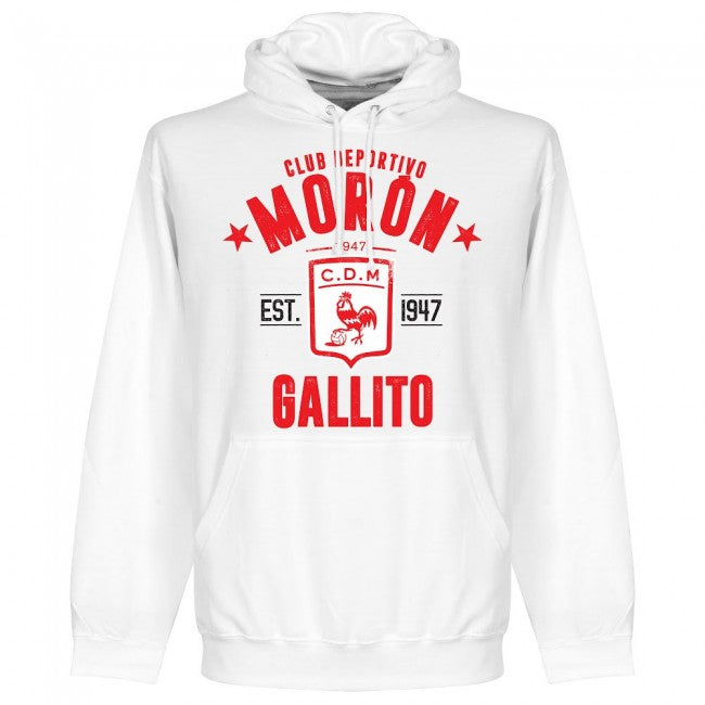 Deportivo Moron Established Hoodie - White - Terrace Gear