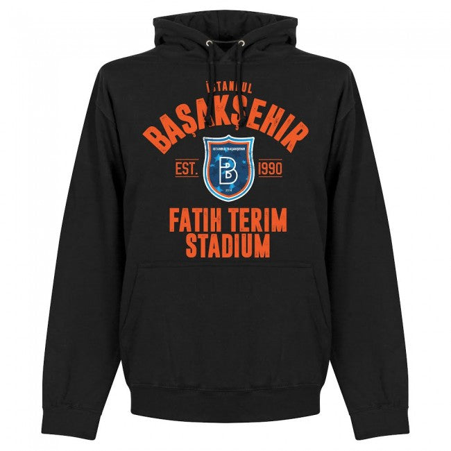 Istanbul Basaksehir Established Hoodie - Black - Terrace Gear