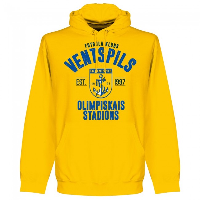 Ventspils Established Hoodie - Yellow - Terrace Gear