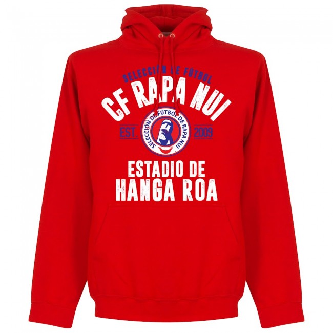 CF Rapa Nui Established Hoodie - Red - Terrace Gear