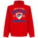 Borac Banja Luka Established Hoodie - Red - Terrace Gear