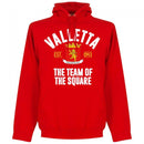 Valletta Established Hoodie - Red - Terrace Gear