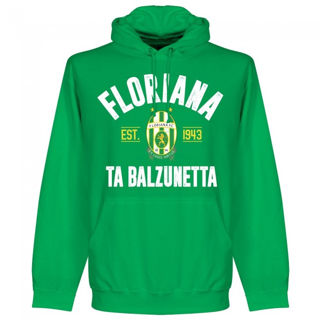 Floriana Established Hoodie - Green - Terrace Gear