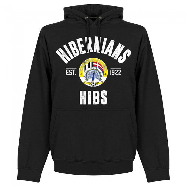 Hibernians Established Hoodie - Black - Terrace Gear