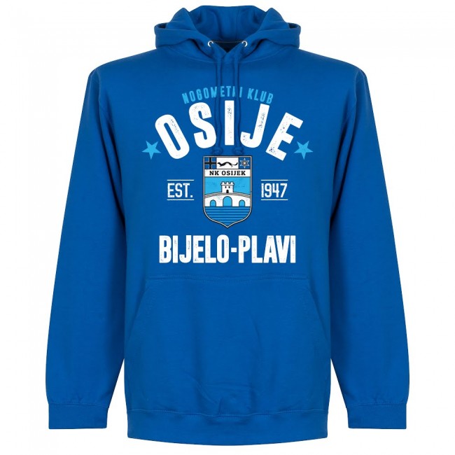 NK Osijek Established Hoodie - Royal - Terrace Gear