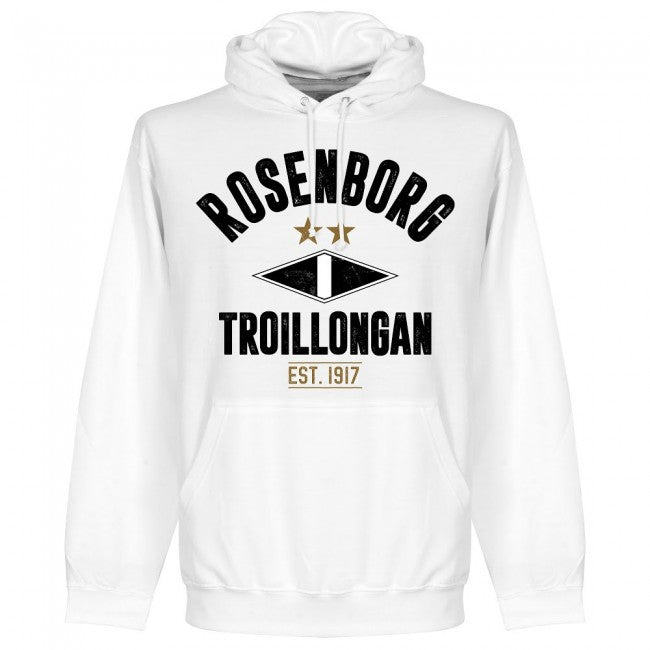 Rosenborg Established Hoodie - White - Terrace Gear