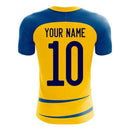 Sweden 2020-2021 Home Concept Football Kit (Airo) (Your Name)