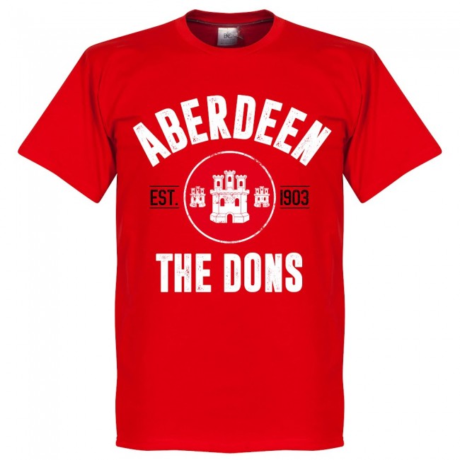Aberdeen Established T-Shirt - Red