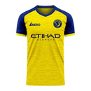 Al-Nassr 2020-2021 Home Concept Football Kit (Libero) - Kids (Long Sleeve)