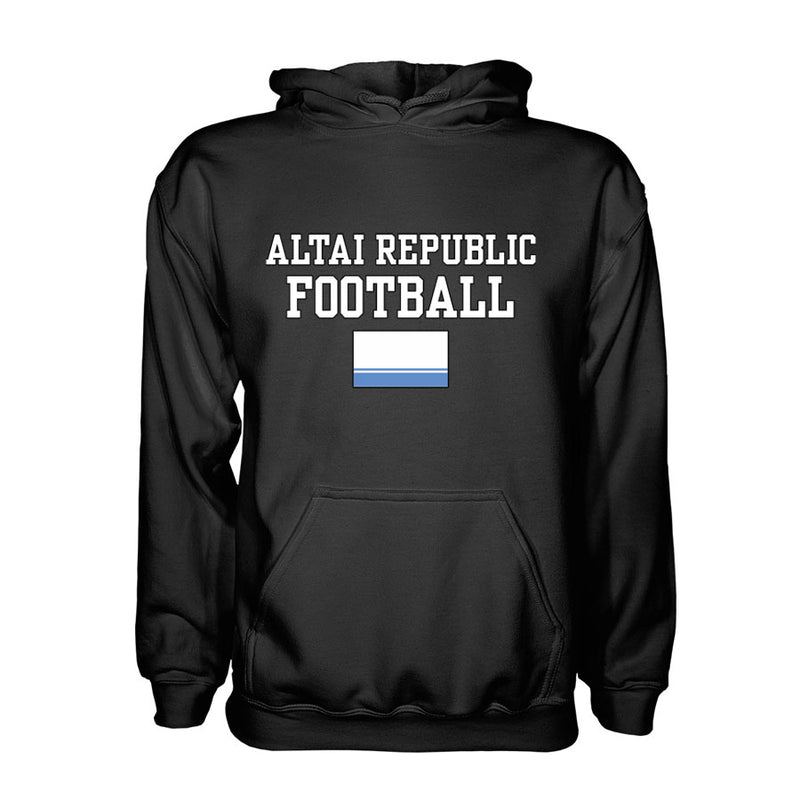 Altai Republic Football Hoodie - Black