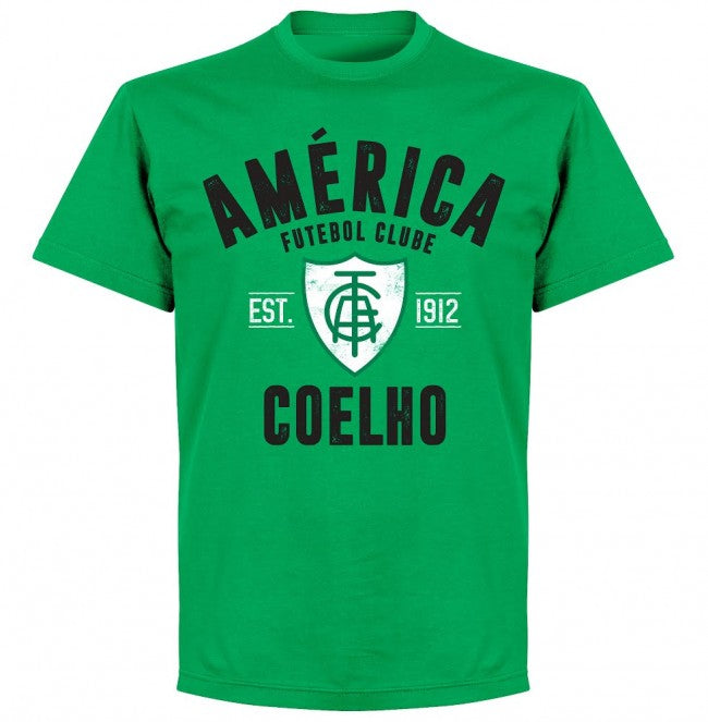 America Minas Gerais Established T-Shirt - Green - Terrace Gear
