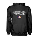 American Samoa Football Hoodie - Black