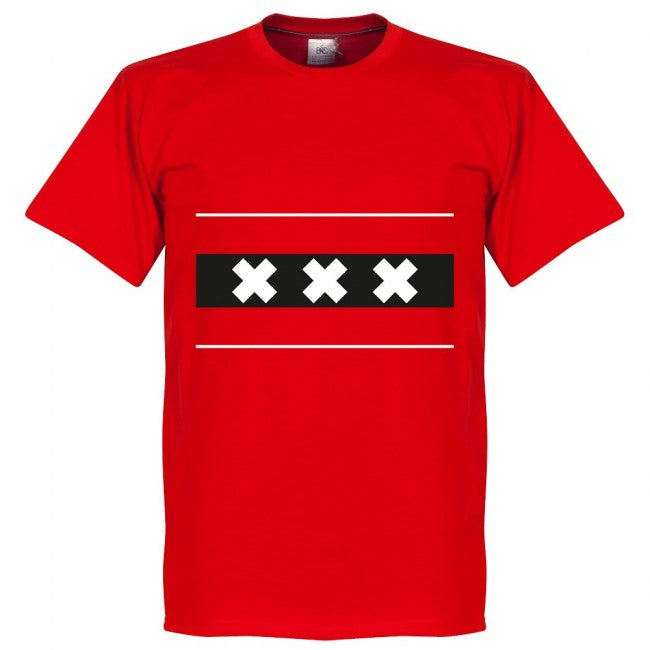 Amsterdam Team T-Shirt - Red