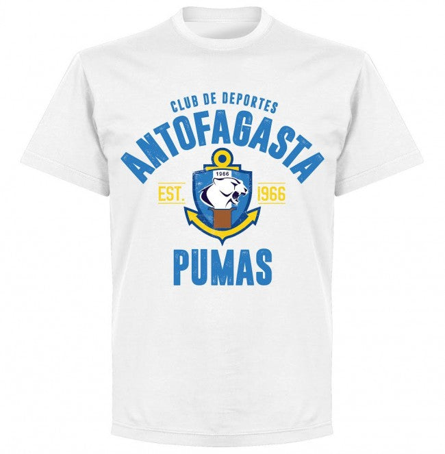 Antofagasta Established T-Shirt - White - Terrace Gear