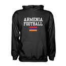 Armenia Football Hoodie - Black