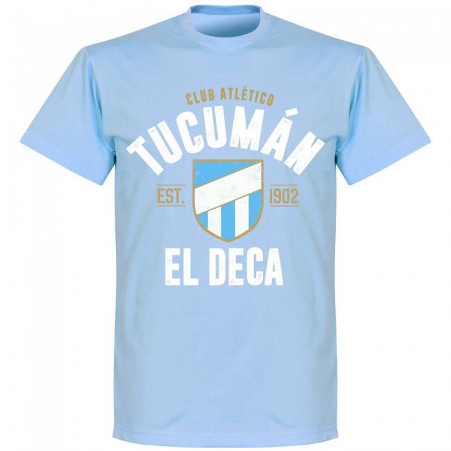 Atletico Tucuman Established T-Shirt - Sky