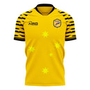 Australia 2020-2021 Home Concept Football Kit (Libero) - Adult Long Sleeve
