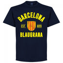 Barcelona Established T-Shirt - Navy