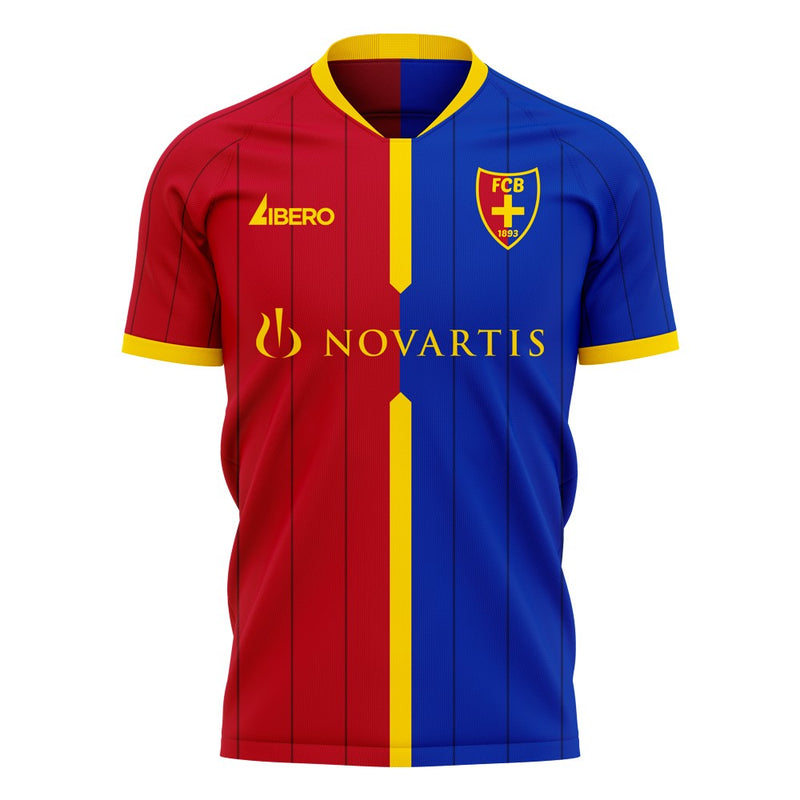 FC Basel 2020-2021 Home Concept Football Kit (Libero) - Terrace Gear