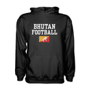 Bhutan Football Hoodie - Black